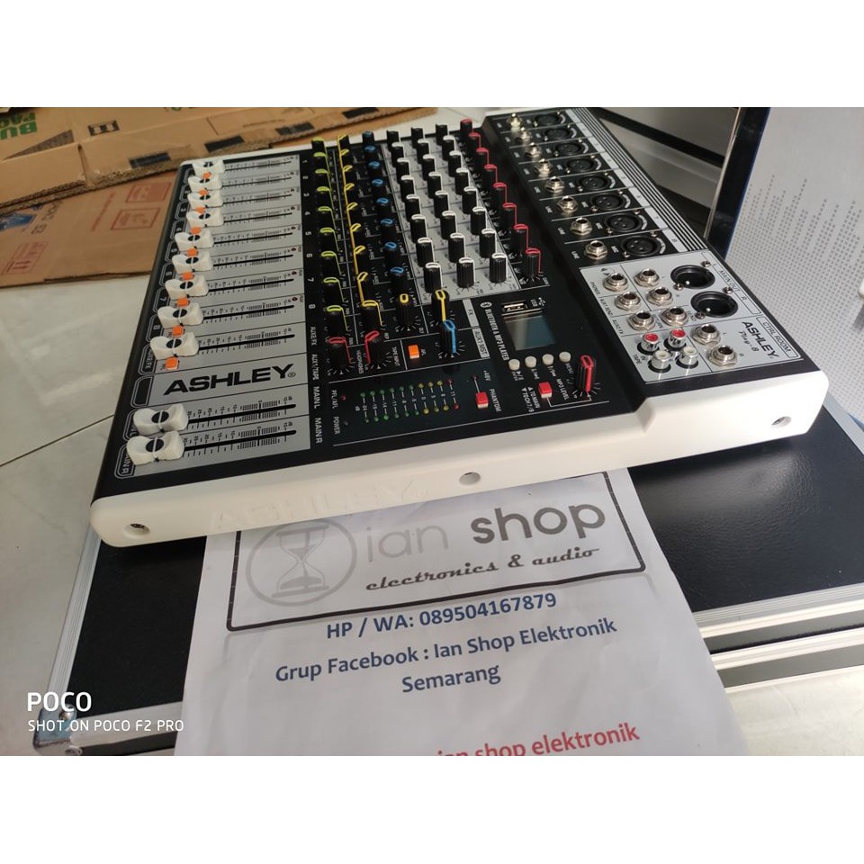 Mixer Audio Ashley Play-8 8 Channel Usb Bt Hardcase Shopee Indonesia