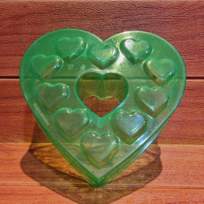 Tempat Agar Hati / Tempat Agar Motif / Cetakan Agar Plastik Murah / Cetakan Jelly Love