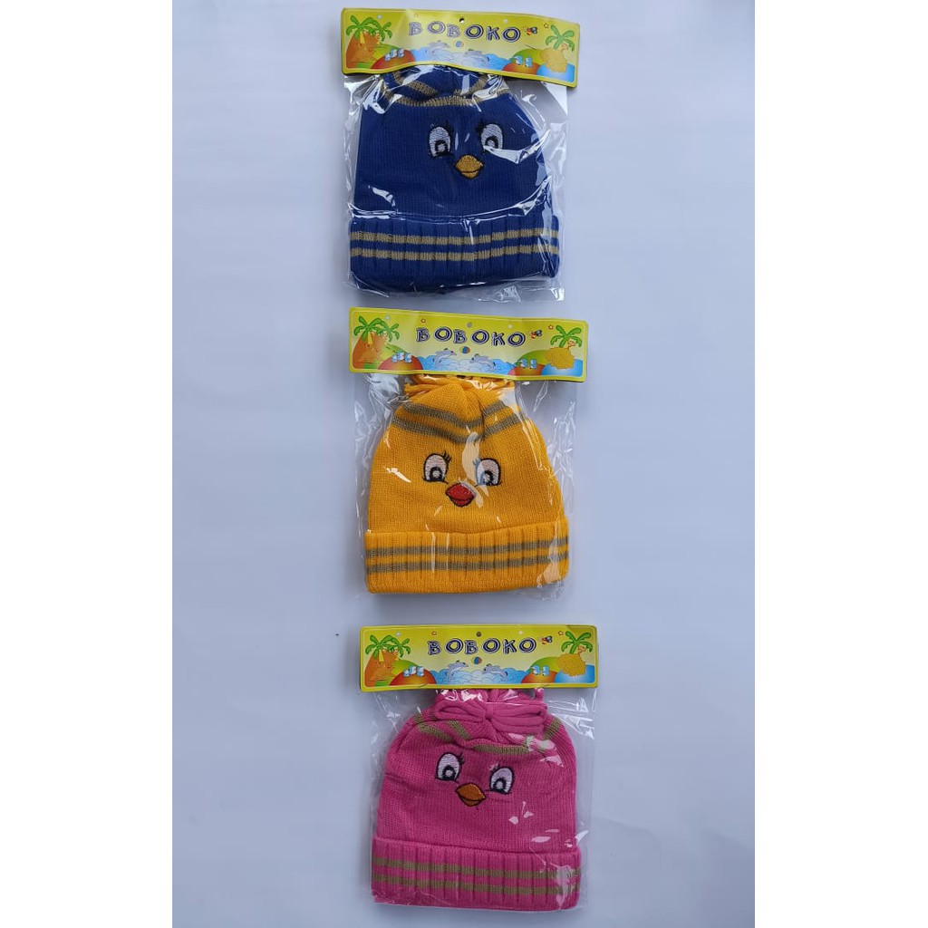 Boboko ~ 1 Pcs Topi Rajut Besar Bayi ( Utk 6 - 24 Bln ) Halus, Nyaman untuk Bayi Bisa COD ~ Sahabi.