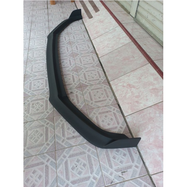 front lips honda all new brio hitam dof