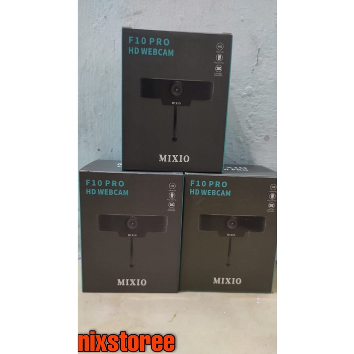 MIXIO F10 PRO Full Hd Webcam 1080P With Microphone Web cam FULL HD