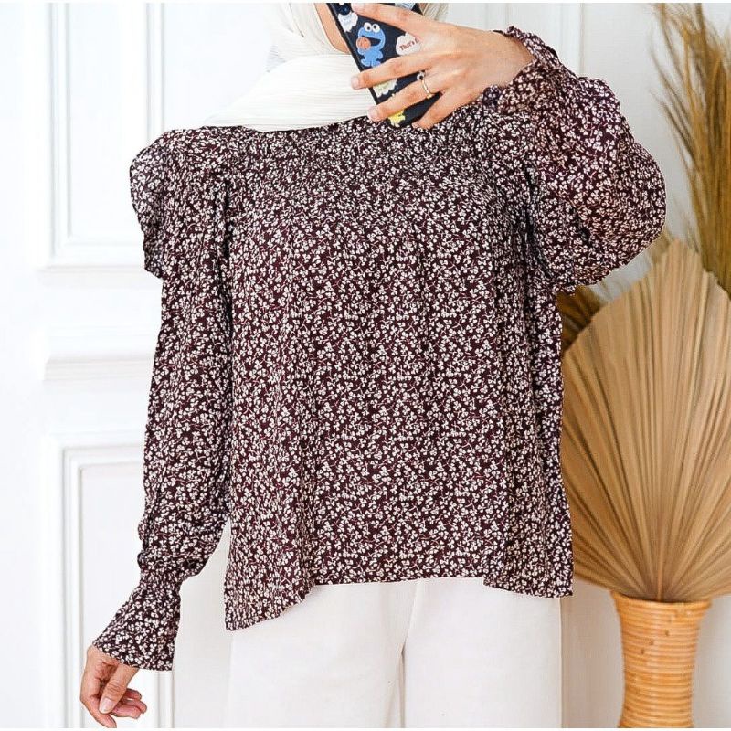 BLOUSE DEROCA / DEROCA BLOUSE / BLOUSE MUSLIMAH / ATASAN MUSLIMAH / BAJU MUSLIMAH / BLOUSE WANITA / 