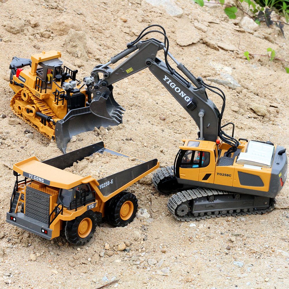 Mainan Anak RC EXCAVATOR YIGONG Remote Control Mainan RC Tracktor RC Trucks