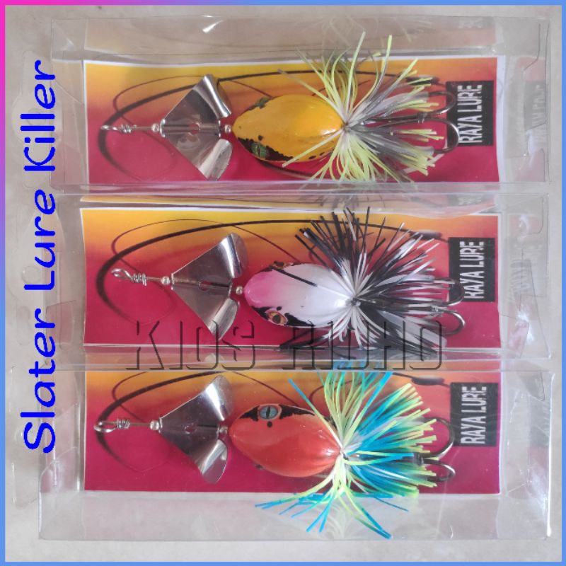 Lure Slater One Propeler Killer - Umpan Casting Ikan Gabus & Toman [Handmade]