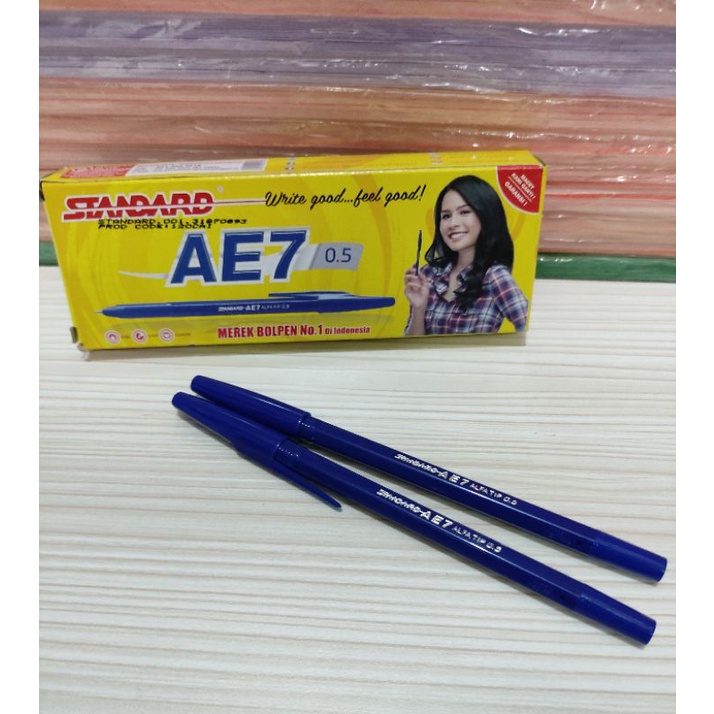 

Bolpoint standard ae7 biru 0,5