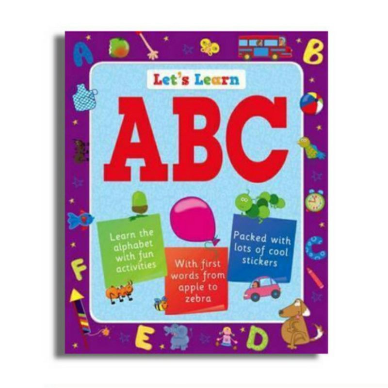 Let's Learn ABC Book Buku Import Anak BBW Sale