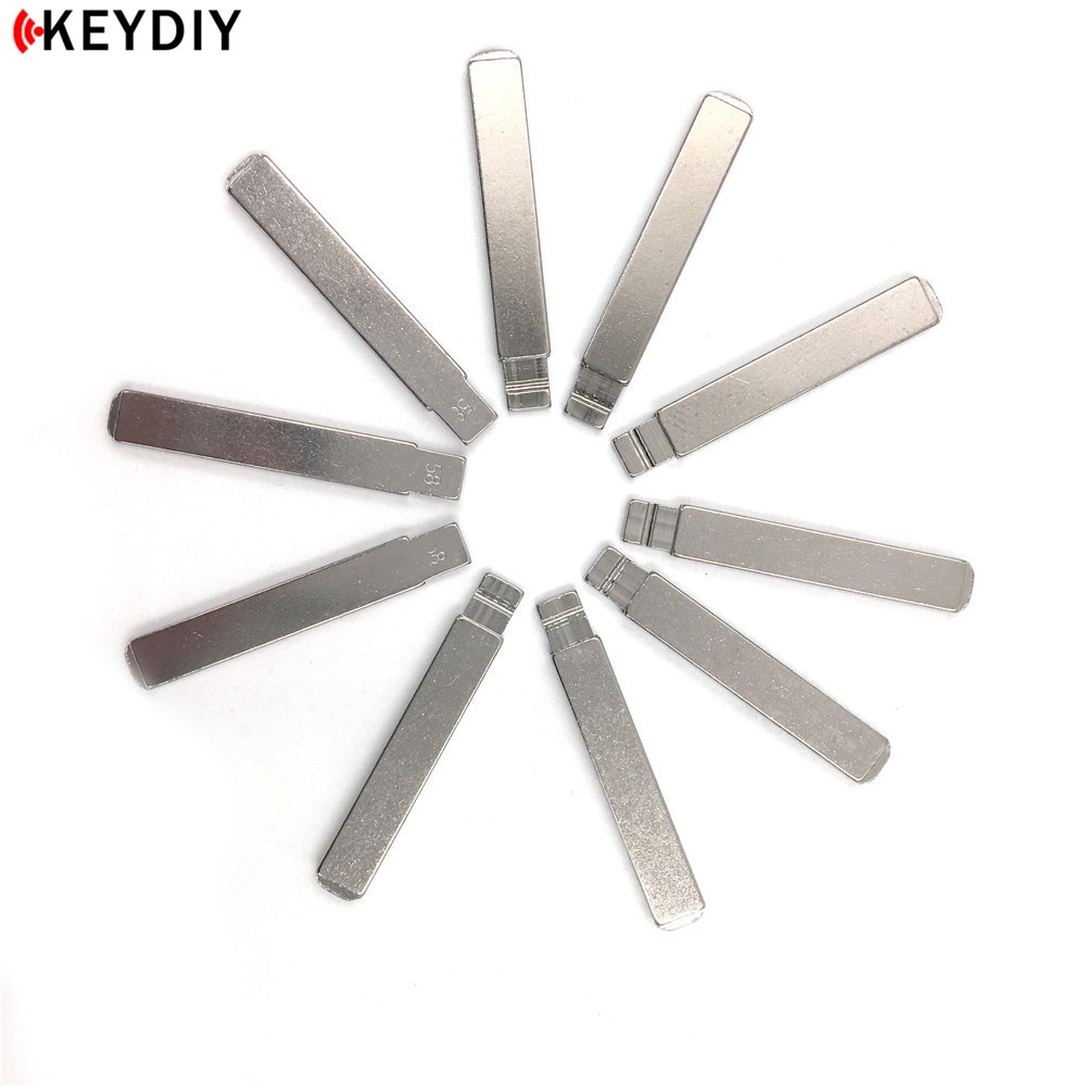 Kunci Kosong Bahan Metal Model Flip KD / VVDI / JMD Remote VA2 HU83 SX9 58# Tempat Penyimpanan Untuk Citroen / Peugeot NO. 58