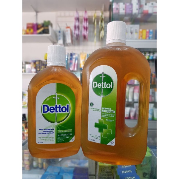 Dettol Cair 495 ml - 750 ml/ Cairan Antiseptik/ Disinfektan