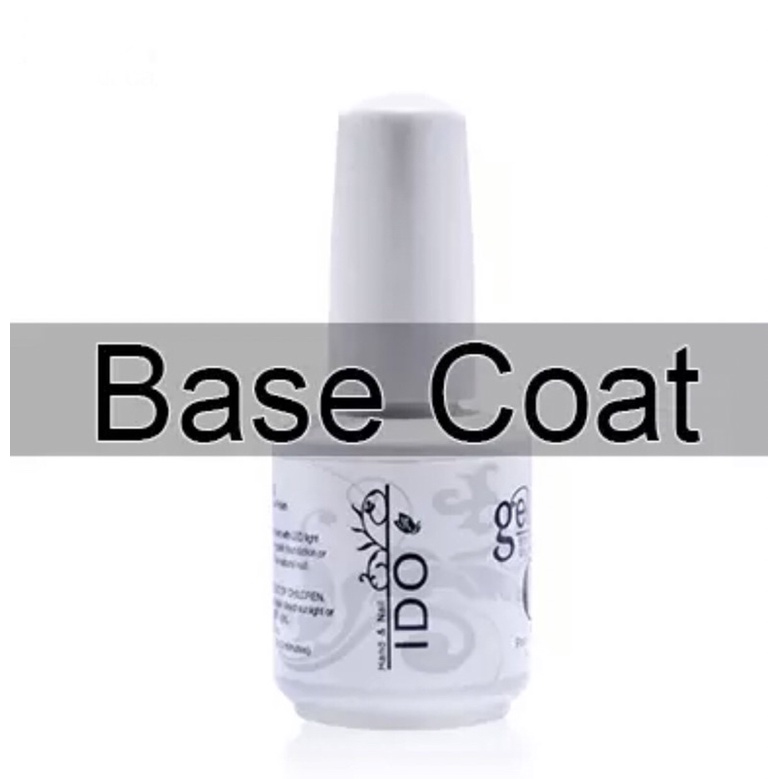 GELISH IDO Base Coat - Top Coat Glossy 15ml Nail Polish Gel