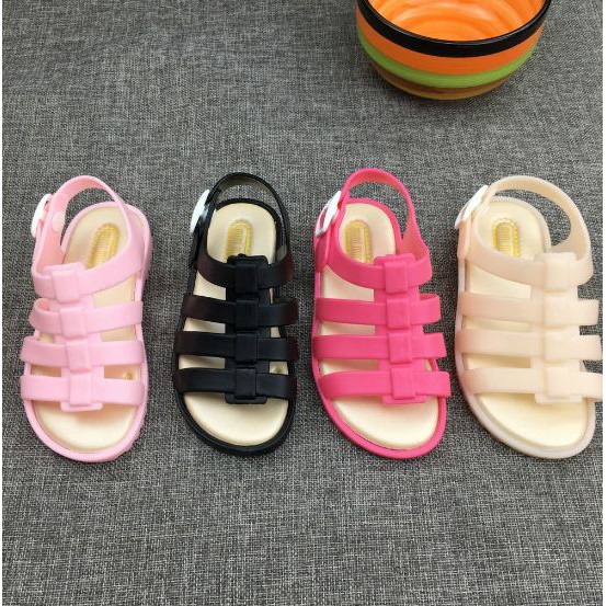 Jelly shoes anak model tali