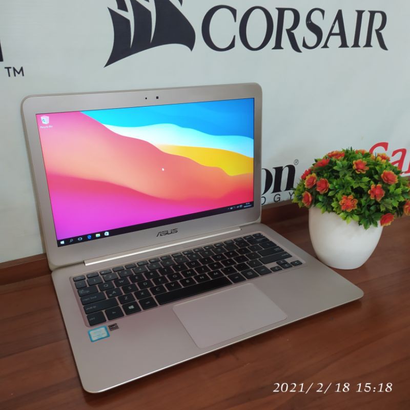 laptop asus slim core M3 ram8gb ssd 256gb