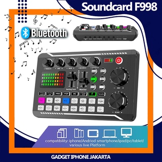 Soundcard Sound Card F998 Live Mixer Audio Broadcast Recording