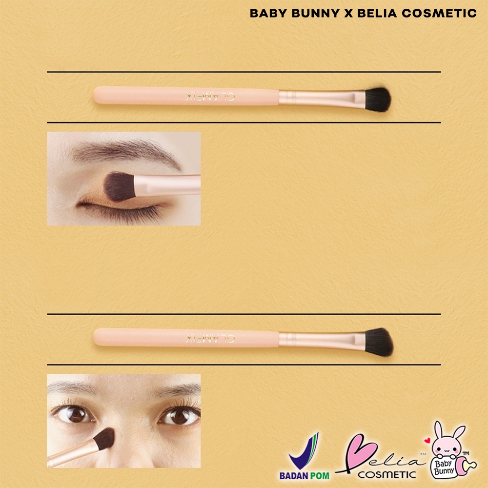 ❤ BELIA ❤ GLAMFIX On The Go Brush Make Up Set 5 Pcs | Brush Kecantikan | Brush Make Up