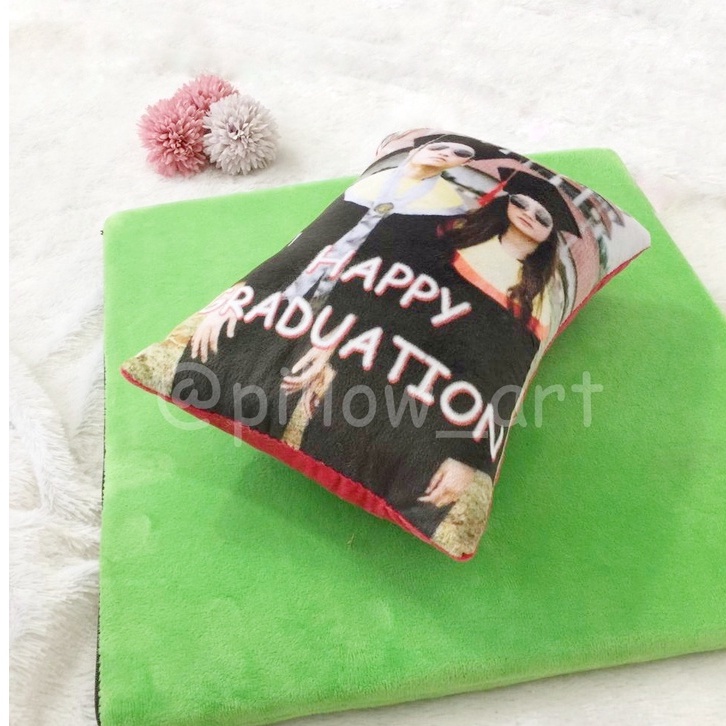 Pillowart - Bantal Custom Foto Fullprint 20 x 30 cm / Hadiah - ART025