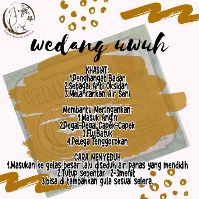 

Asli Wedang Uwuh Premium