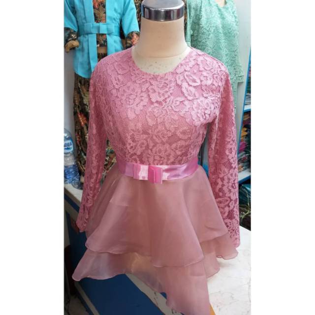 Dres brokat organza 5