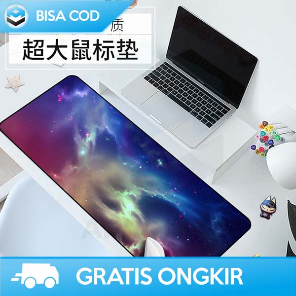 GAMING MOUSE PAD SILICONE XL ANTI LICIN OLEVO SLIP BACK ALAS LEMBUT