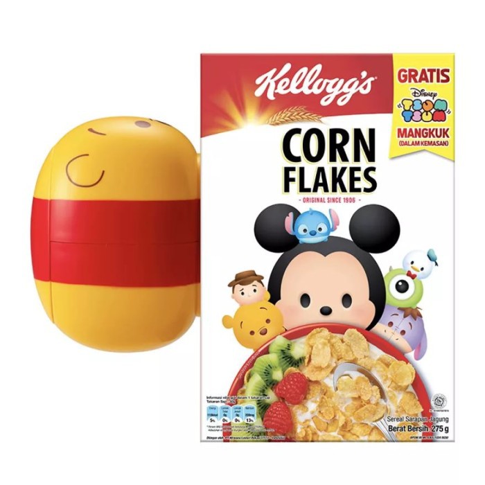 KELLOGGS Corn Flakes Tsum Tsum Special Edition Free Bowl Random Character