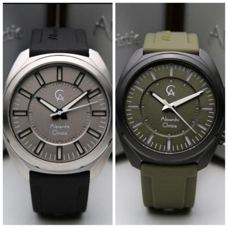 Jam Tangan Alexandre Christie 8631 Pria Original