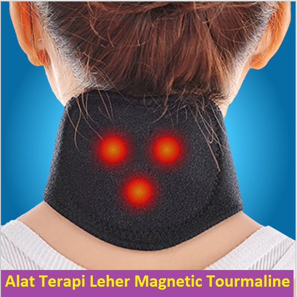 Alat Terapi Leher Magnetic Tourmaline Therapy Neck Massager