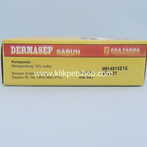 dermasep sabun gatal anjing kucing
