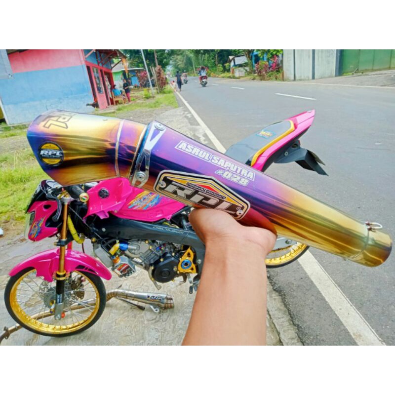 SILINCER DIAMOND RPL RACING EXHAUST PERFOMANCE PRO PURBALINGGA