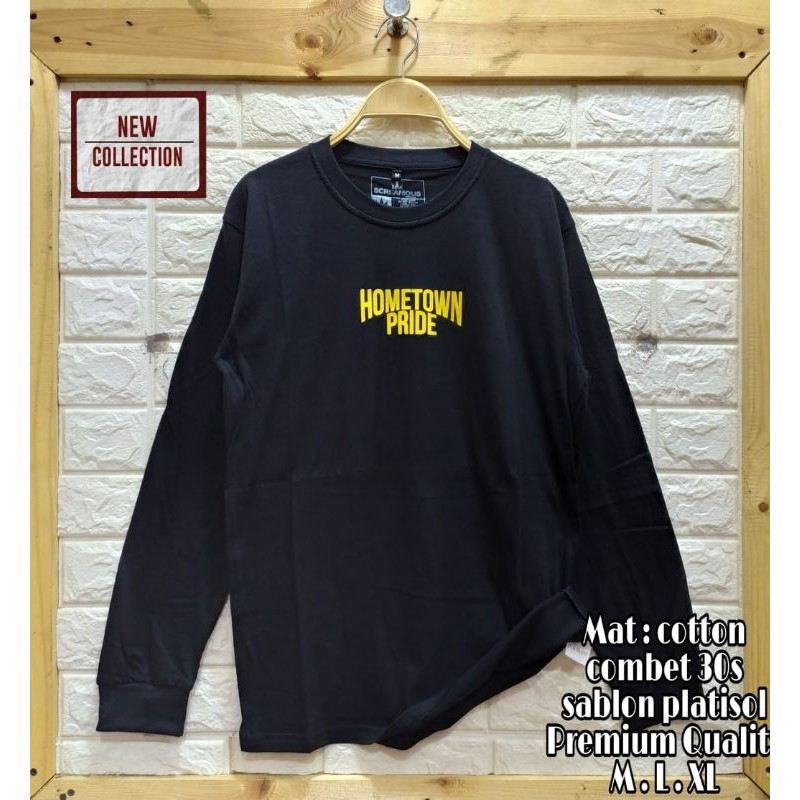 T-SHIRT COMBAD 30S HOMETOWN PRIDE / KAOS PRIA PANJANG HOMETOWN PRIDE
