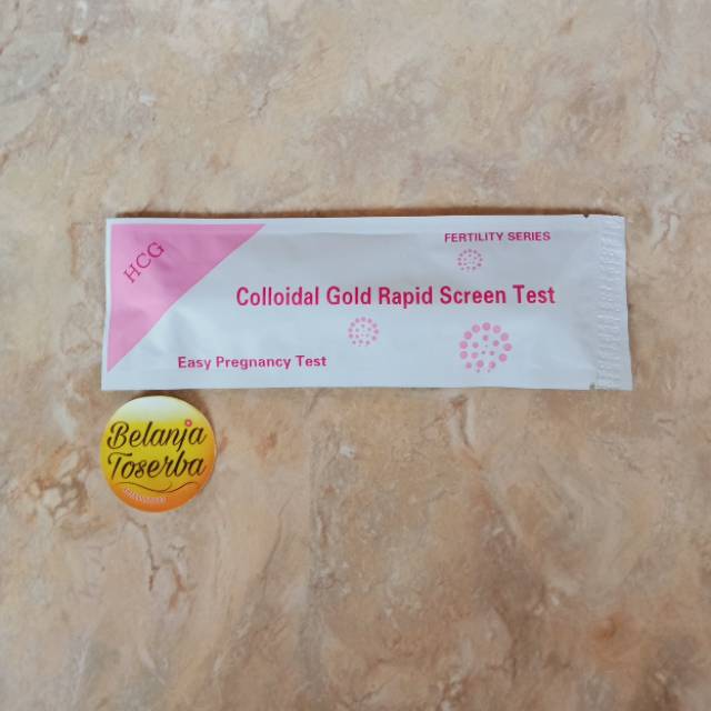 Colloidal Gold Rapid Screen Test - Tes Kehamilan Akurat - Tespek Compact - Easy Pregnancy Test Stick