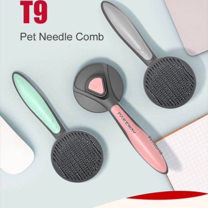 fmfit Sisir Pengangkat Bulu Anjing Kucing Needle Comb Dog Cat Pakeway