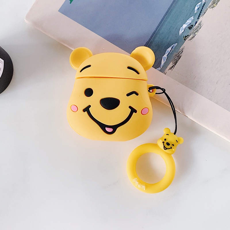 Case Adroid I12 Tws Silicon Macaron Sofe Lucu Case Airpods Case Inpods  Softcase for Andriod Earphone Wireless Headset