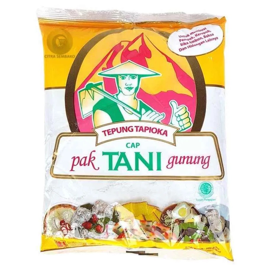 

Pak Tani Gunung Tepung Tapioka 500gr