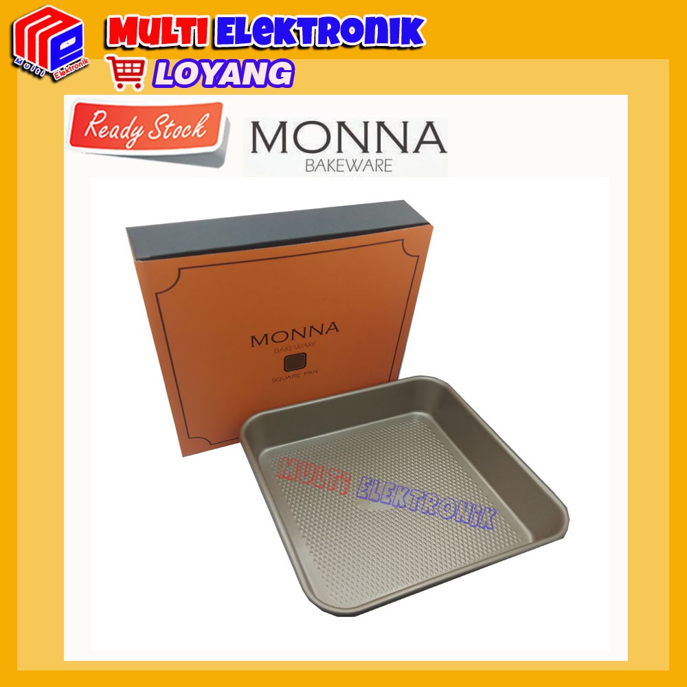 Loyang Square Pan Monna Bakeware - Loyang, Cetakan Kue