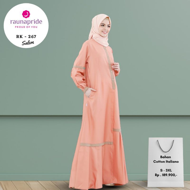 BISA COD - GAMIS RAUNA RK 261 RK 262 RK 263 RK 264 RK 265 RK 266 RK 267