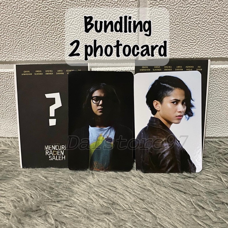 pc photocard piko sarah mencuri raden saleh bundling iqbal iqbalee aghniny cgv ver 1 2 3