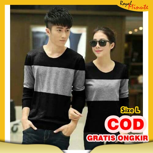 KAOS NEW ARRIVAL [CP TWO TONE]  KAOS COUPLE - KAOS KEKINIAN - BAJU KOPEL PREMIUM - KOPEL PACAR SETIA