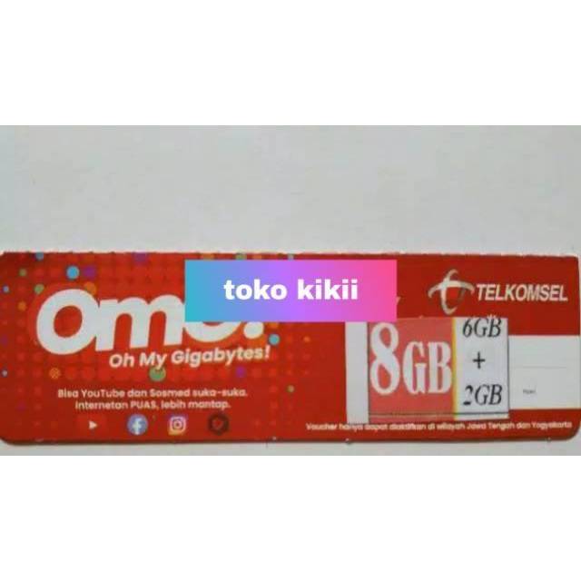 VO TELKOMSEL 8GB JATENG DIY