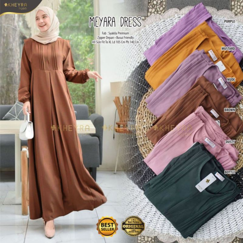 Gamis Wanita Meyara Dress By Kheyra