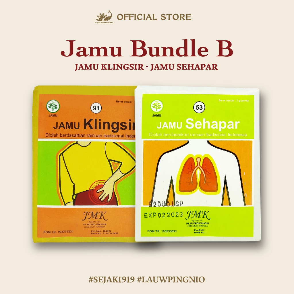 

JMK Jamu Bundle B (Klingsir - Sehapar)