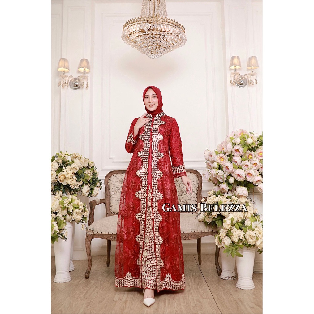 GoldenStore - GAMIS BELLEZA GAMIS ASOKA ORIGINAL GAMIS BELLEZA ORIGINAL GAMIS PESTA MODERN GAMIS ELIZABETH 2 GAMIS PESTA KAYLLA BROKAT GAMIS LEBARAN BAJU SERAGAM GAMIS PERNIKAHAN DRESS MEWAH OUT FIT WANITA FASHION MUSLIM