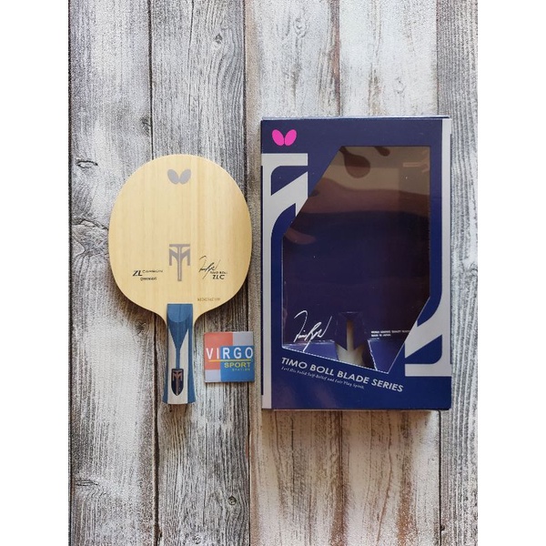 Butterfly TimoBoll ZLC FL kayu blade bat bet pingpong 100%ORIGINAL
