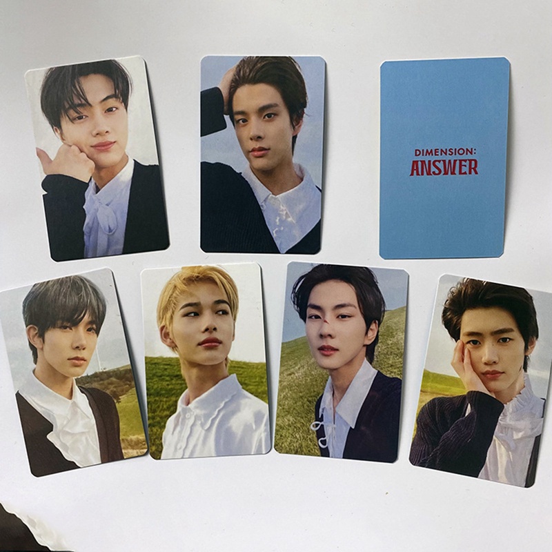 7pcs / Set Kartu Lomo Foto Kpop Enhypen Answrer Untuk Koleksi Penggemar