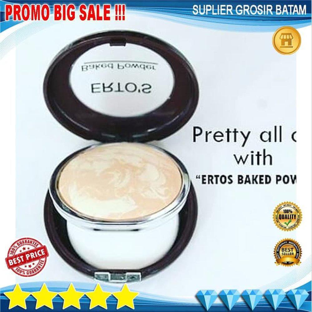 Bedak ertos Bedak Padat Pemutih Wajah Penghilang Flek Hitam BPOM Ori