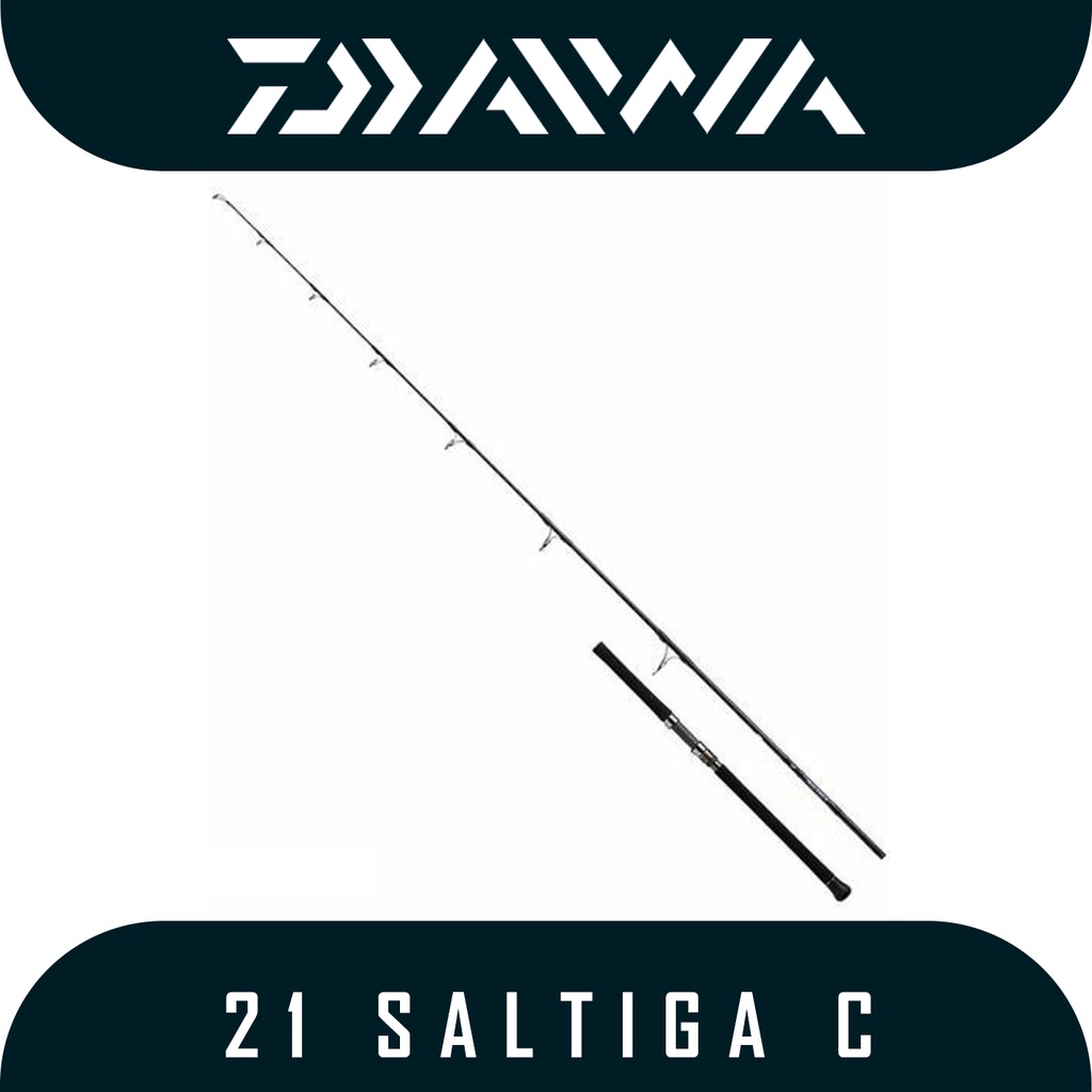 Joran Pancing Popping Daiwa Saltiga C 83-6 (Spinning)