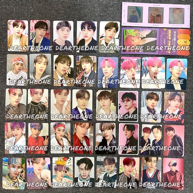 [BACA DESKRIPSI] PC PHOTOCARDS SPARKLING ALBUM THRILL ING THRILL RIDE THE BOYZ TBZ SPLASH KICK BANG 