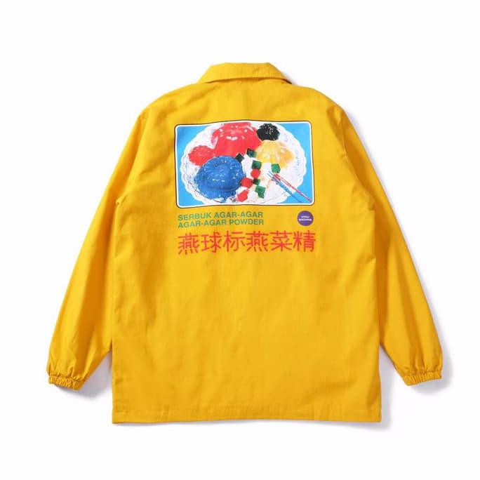 KAMENGSKI - SWALLOW COACH JACKET - KUNING, S BEST QUALITY