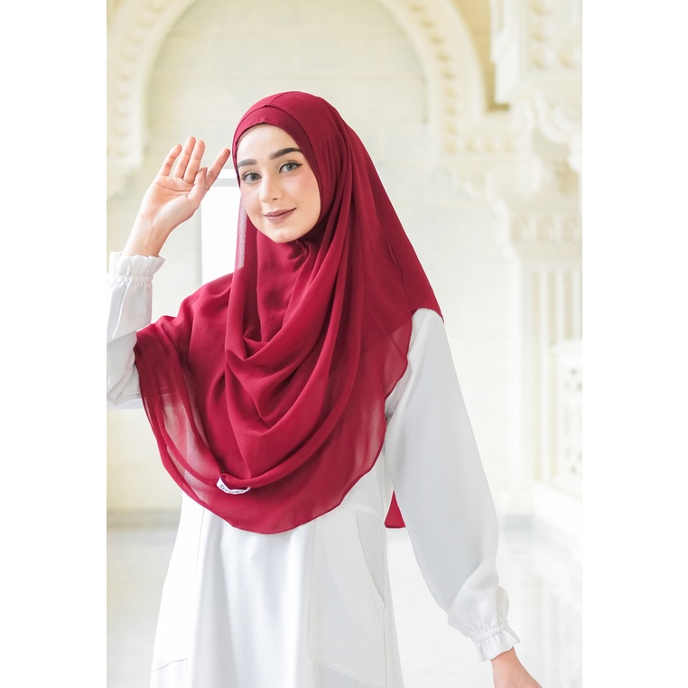 Hijab Ellysha EXCLUSIVE Aliya Series | Instant Hijab