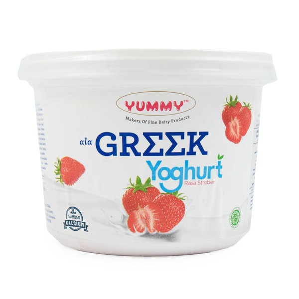 

Yummy Yoghurt Greek Strawberry 500Gr