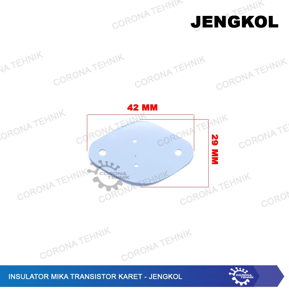 Transistor Karet - Insulator Mika