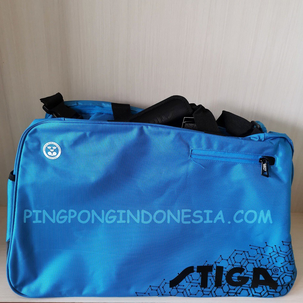 Stiga Reverse Team Bag - Blue Light - Tas Pingpong Tenis Meja Bat Bet Olahraga Blade Cover Case