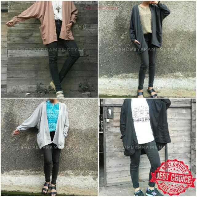 STOK TERBARU|PECINTA FASHION MASUK BATWING JACKET/BATWING CARDIGAN/BOHO CARDIGAN/BABY TERRY JACKET